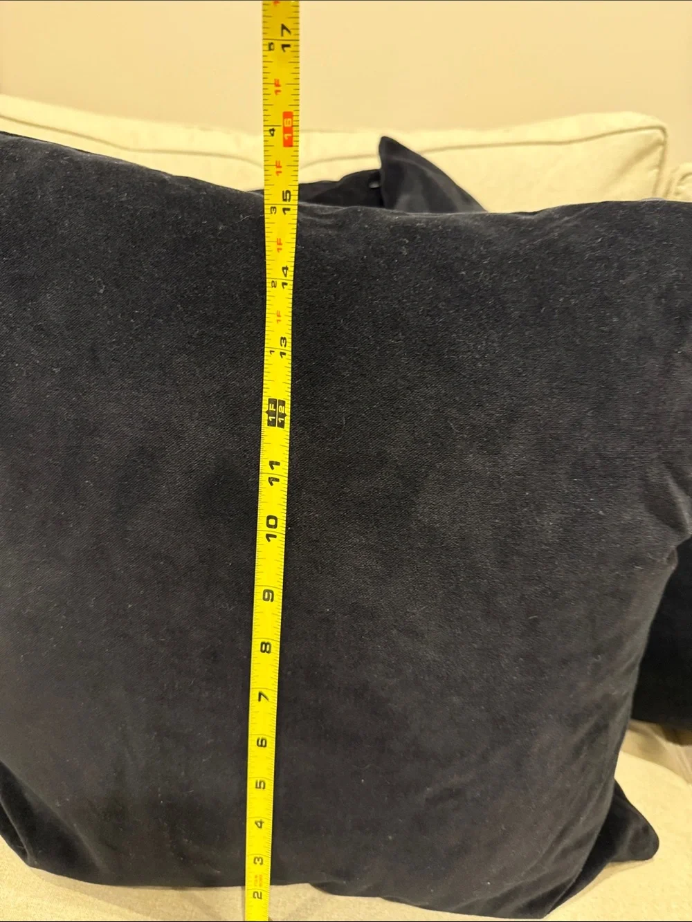 Black Velvet Down and Feather Throw Pillows! 3 available!